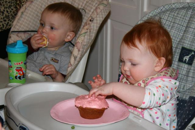 Maybe a giant pink cupcake?