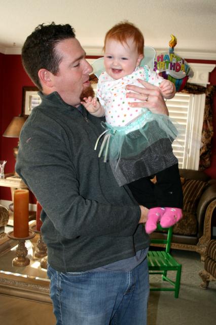 Happy Dad, happy birthday girl!