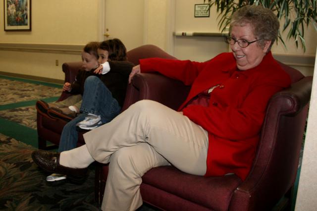 Tyler, Gracie, Mamaw