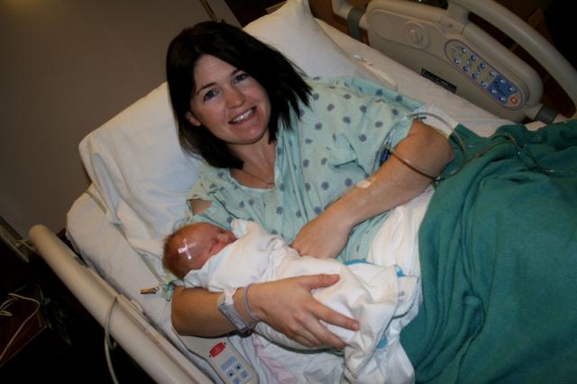 Beautiful baby, beautiful mom