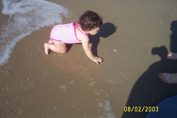 Ana on the Beach