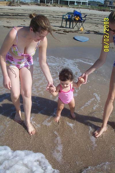 Ana on the Beach