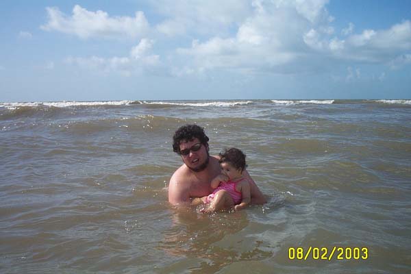 Swimming with Jake