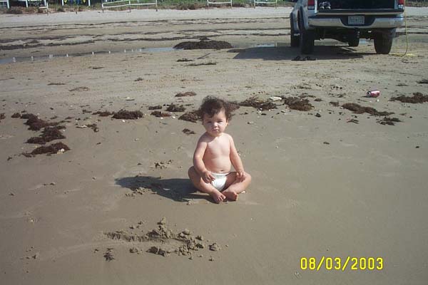 Ana on the Beach