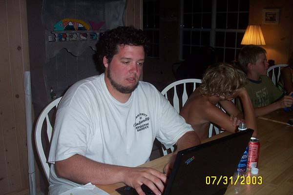 Jake Trying to Work