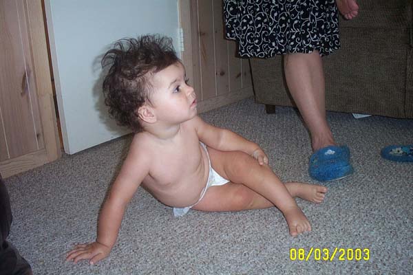 Ana Showing off her Mohawk