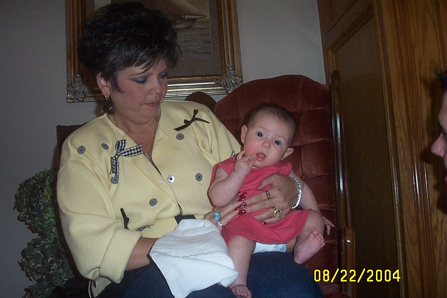 Gracie Loves her Fingers!