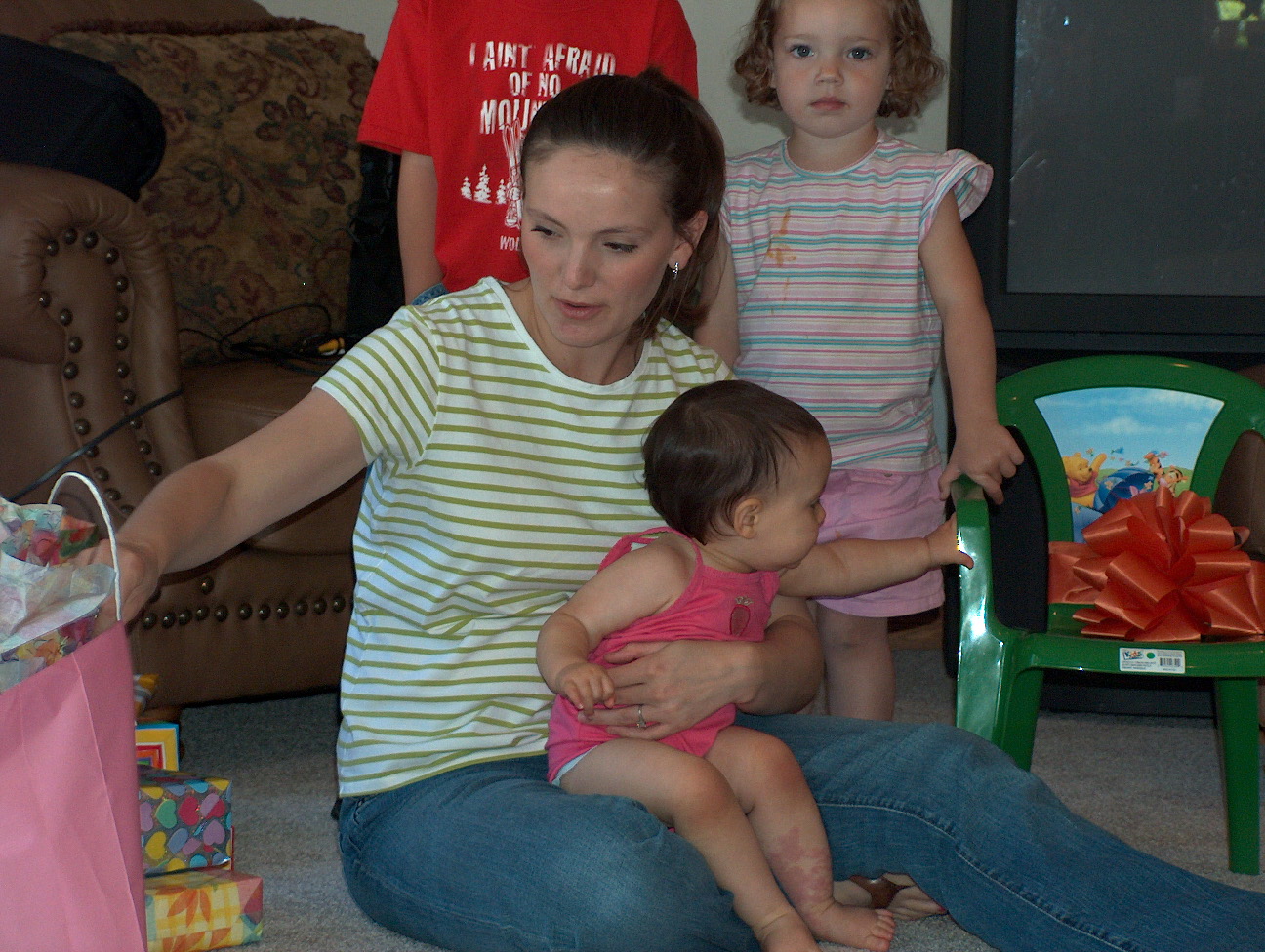 Opening presents...
