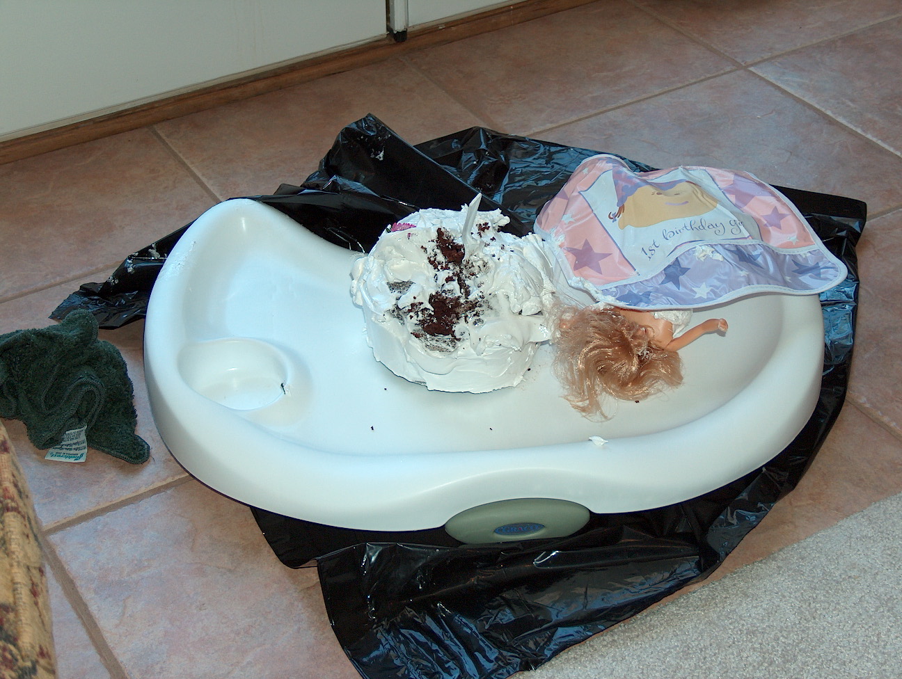 The cake aftermath