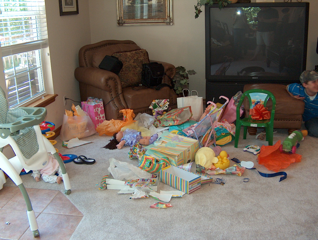 The presents aftermath