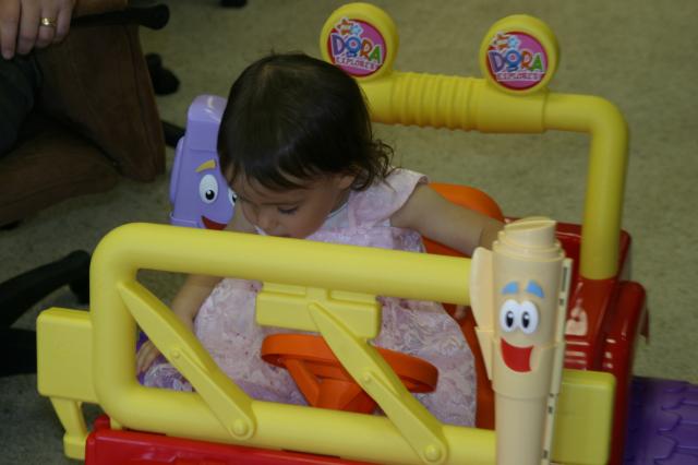 Wow, a Dora Jeep!