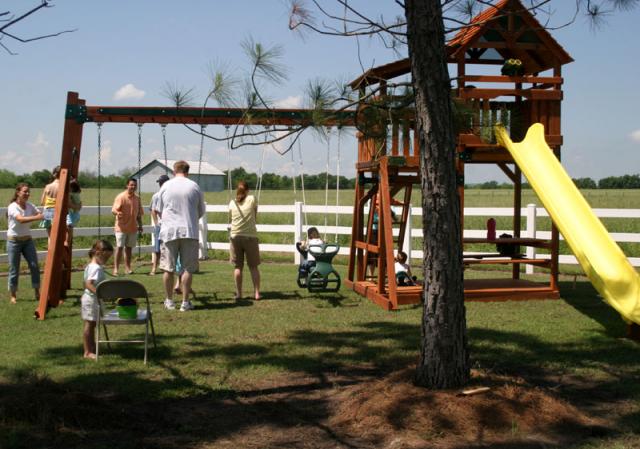 The new swingset