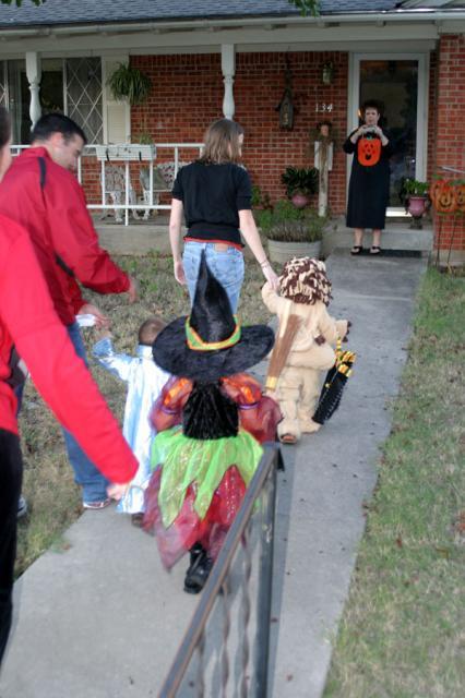 Trick or treat, Aunt Janet!
