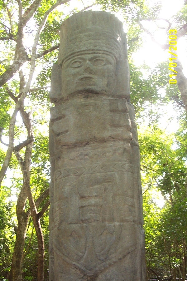 Mayan ruins at Chankanaab National Park...