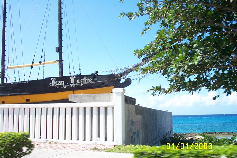 Jean Lafitte's ship...