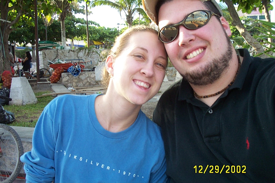 In Playa, waiting for the ferry to Cozumel...