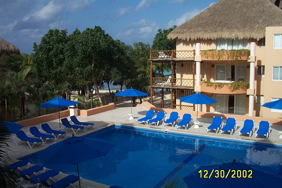 The view from our balcony...
