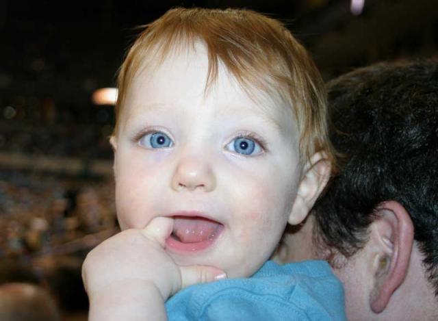 Mr. Blue Eyes!