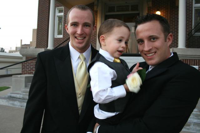 Boys in suits