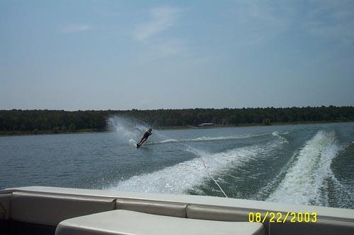 Kelli Skiing