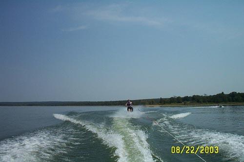 Jake Skiing
