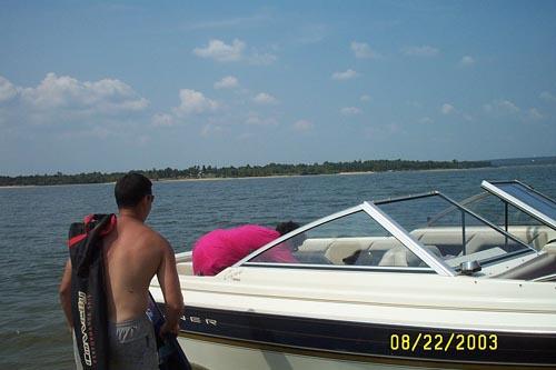 Loading up the Boat