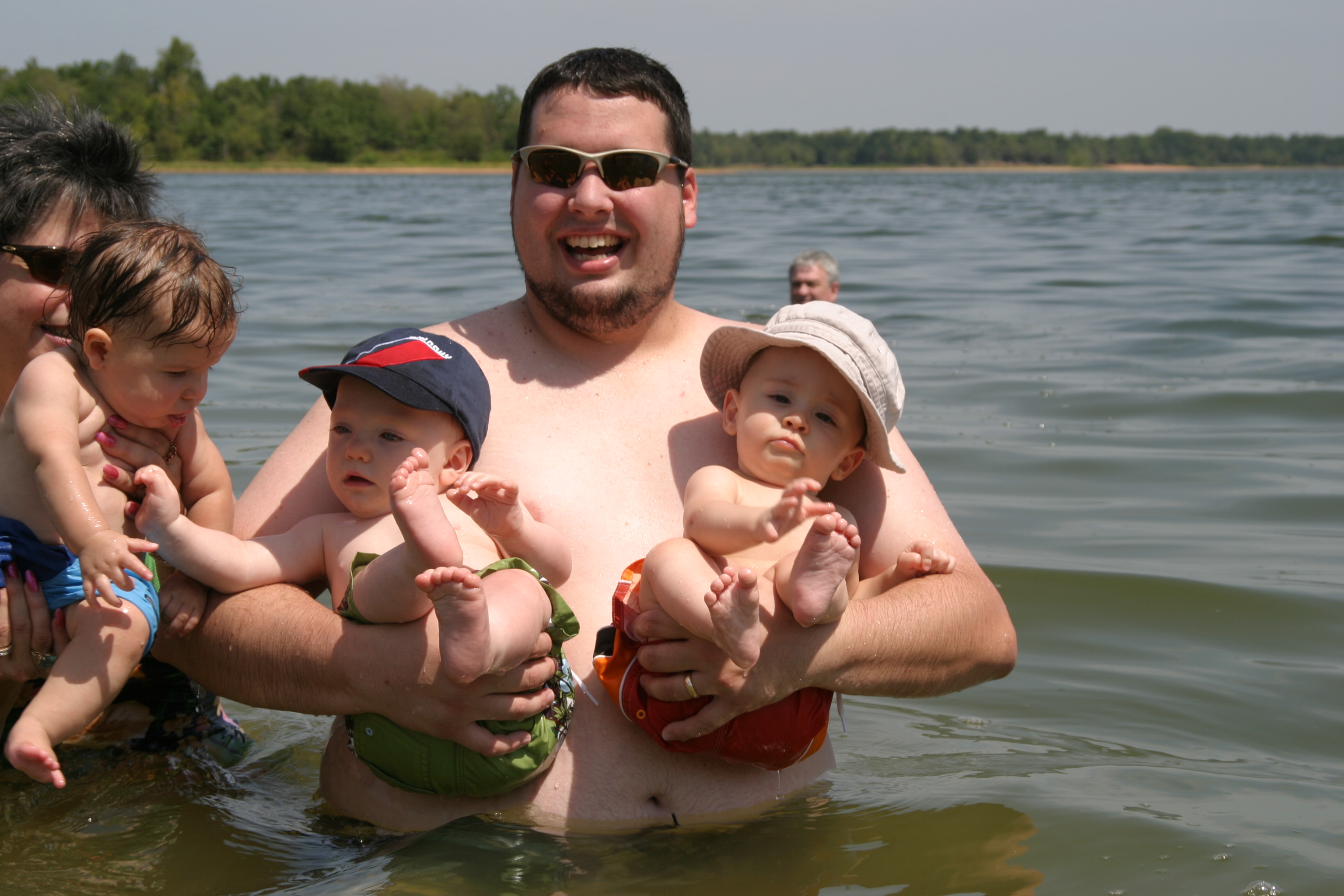 Pile on Uncle Jake!
