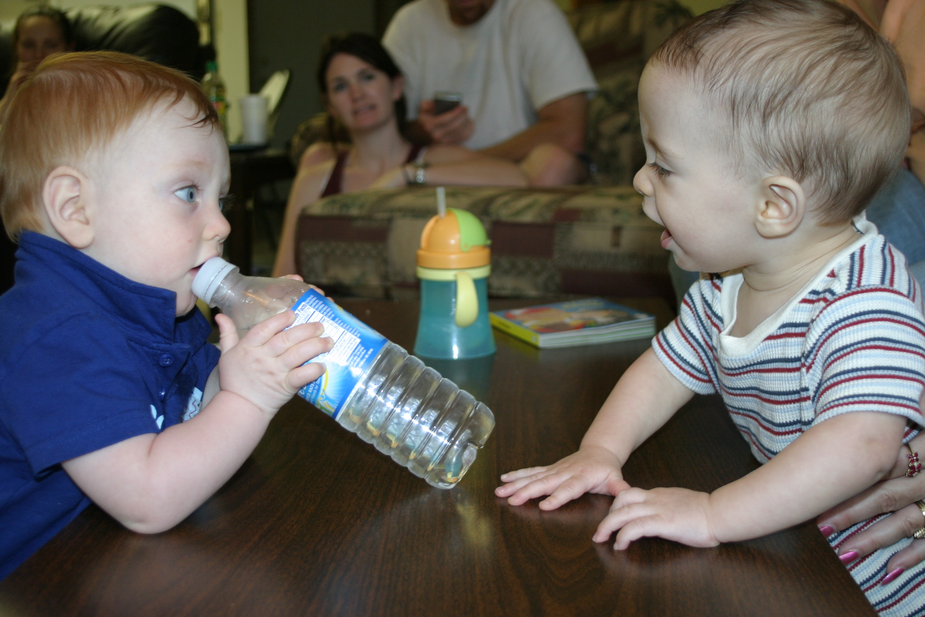 Mmmm, water bottle!