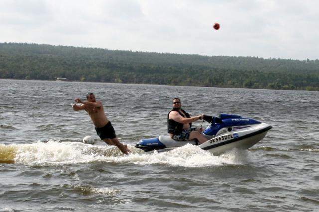 Annual lake football