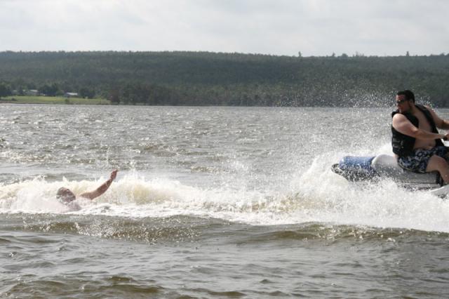Annual lake football
