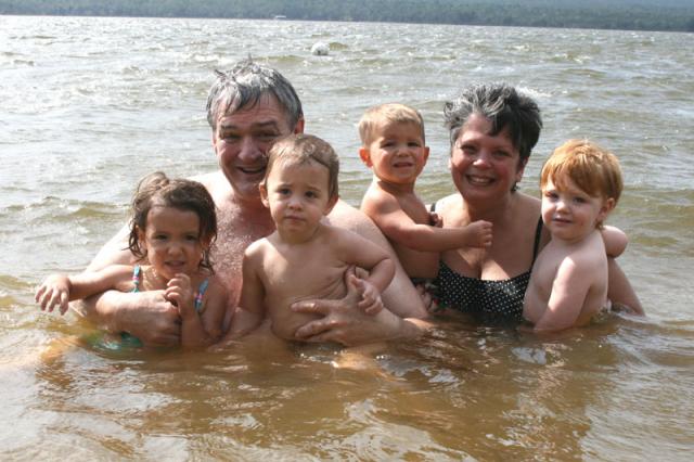 Nanna, Granddaddy & kids - take three!
