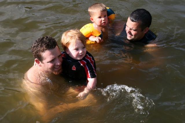 Come on, Tyler, the water's great!