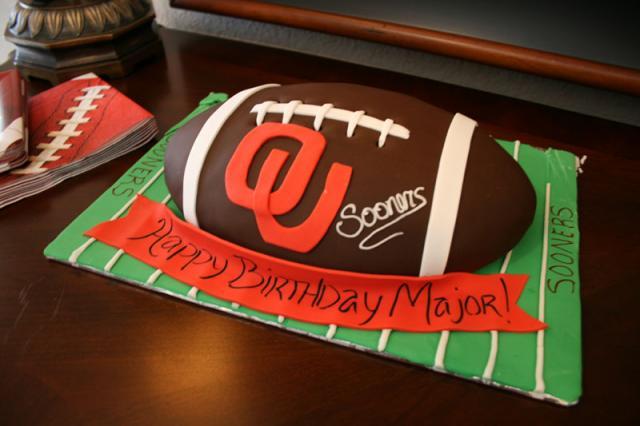 Football cake