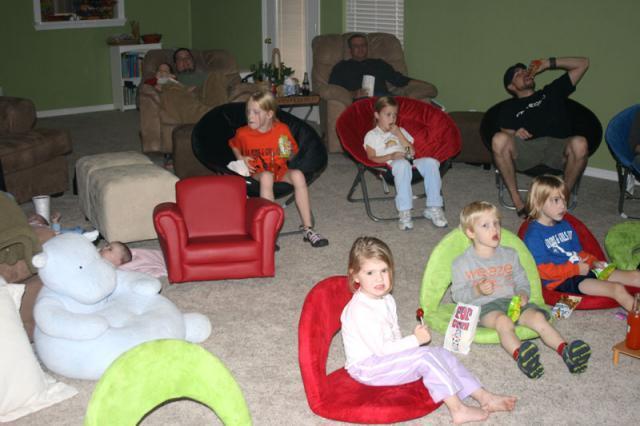 Saturday matinee crowd
