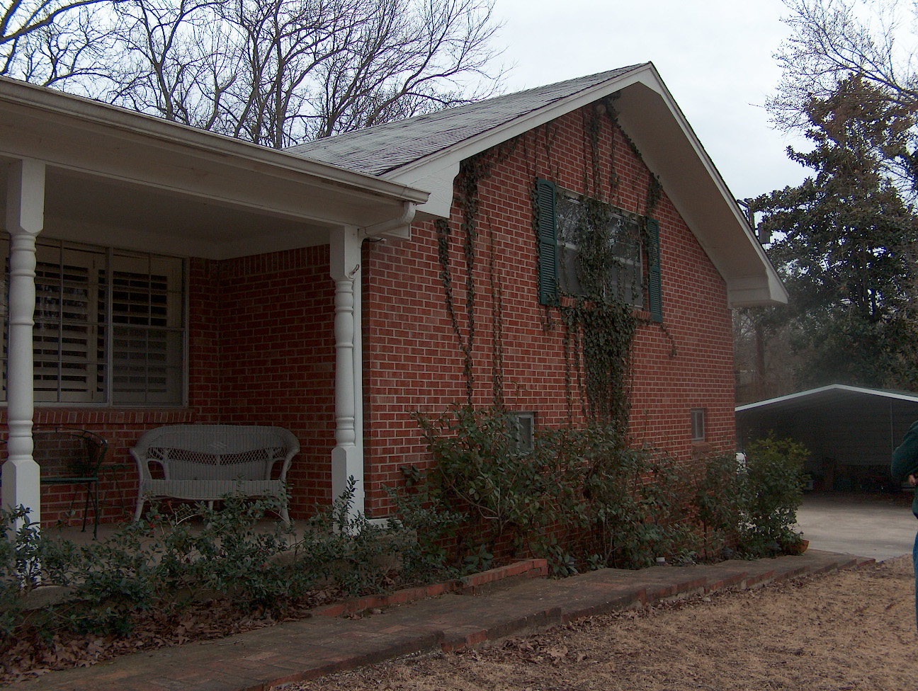 The front - before