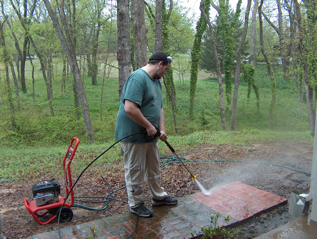 Powerwashing is fun!