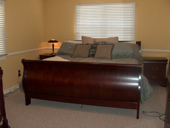 All done and the bed's even made!
