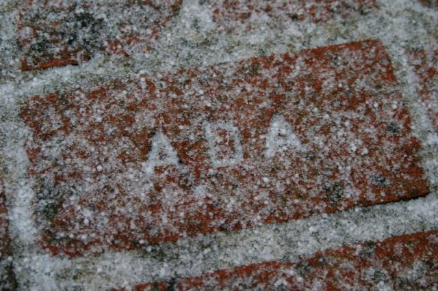 Ada brick ~ January 31, 2007