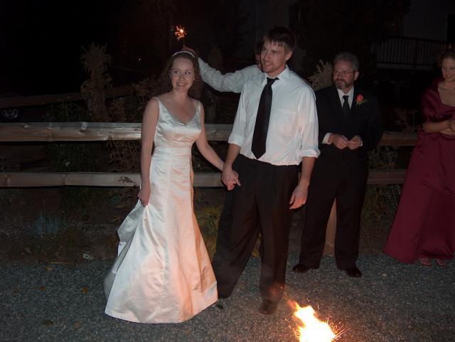 Oops, the Sparklers Started a Fire!