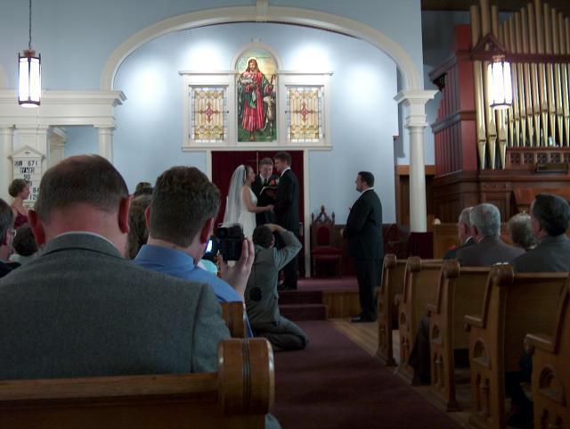During the Ceremony