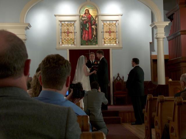 During the Ceremony