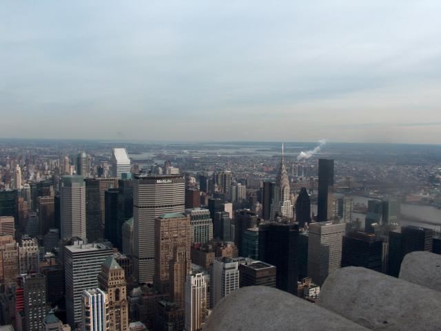 A view of East Midtown & Queens