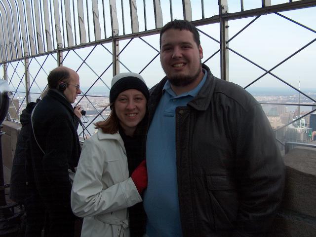 We're on top of the world -- and FREEZING cold!