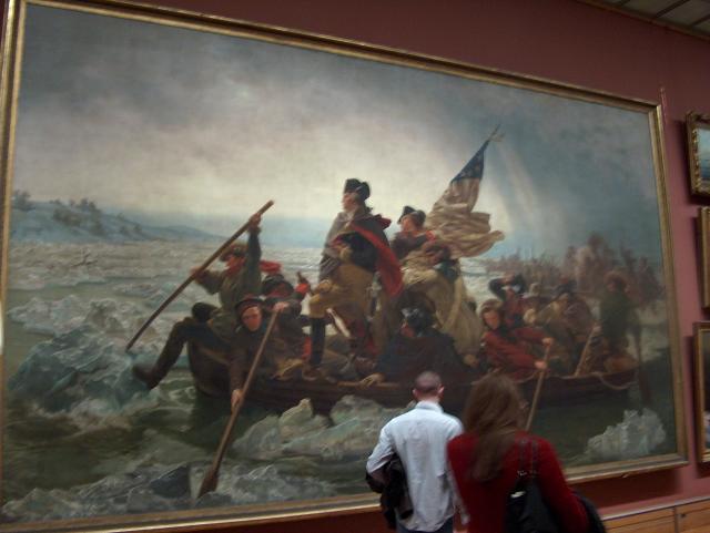 Washington Crossing the Delaware by Emanuel Leutze
