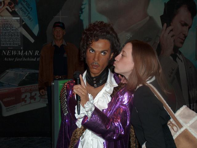 A kiss for Prince