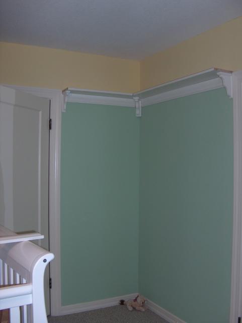 One corner down!
