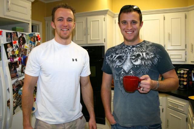 Uncle D and Uncle John are ready to party!