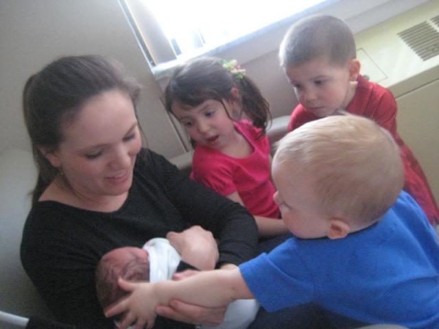Kelli and kiddos