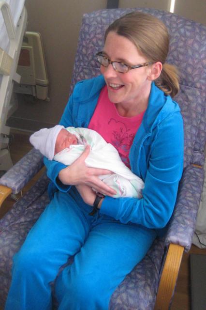 Tiffany asking if it's possible to want another one already when hers is only three weeks old