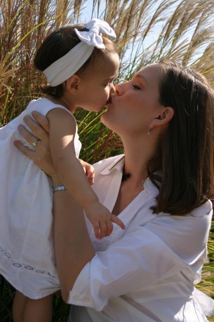 A kiss for Mommy